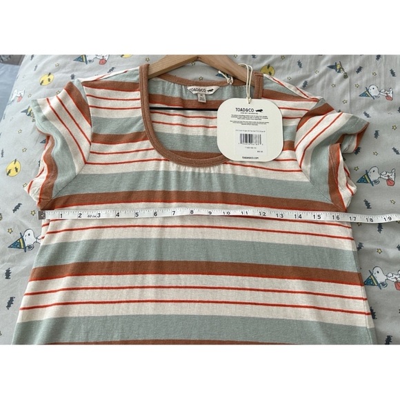 Toad & Co Women’s Short Sleeve 70s Stripe - Picture 6 of 7